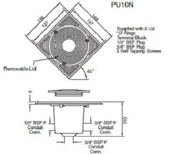 Certikin Sealed Beam Underwater Swimming Pool Lights -Jacksons Leisure Supplies deck box dia 37908.1376391643