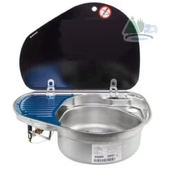 Smev 8821 Hob And Sink, Webasto 49 Fridge & Sargent EC160 Campervan Conversion Kit 3 -Jacksons Leisure Supplies dometic 8821 blue drainer jls 10049.1633344582