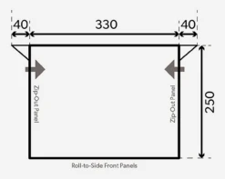 Dometic Rally Pro Poled Caravan Awning -Jacksons Leisure Supplies dometic rally pro caravan awning dimensions 05430.1639062968