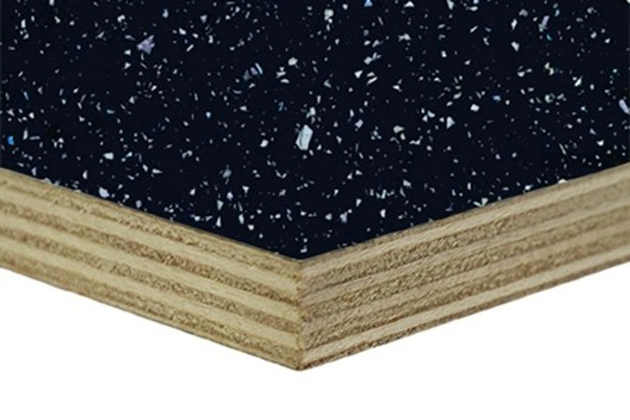 15mm Lightweight Campervan Furniture Ply Wood Gloss Black Spark 2 15mm Lightweight Campervan Furniture Ply Wood Gloss Black Spark - Image 2