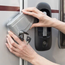 Fiamma Safe Door Security Lock Frame - Caravan And Motorhome -Jacksons Leisure Supplies fiamma 08022 01 69693.1629978118