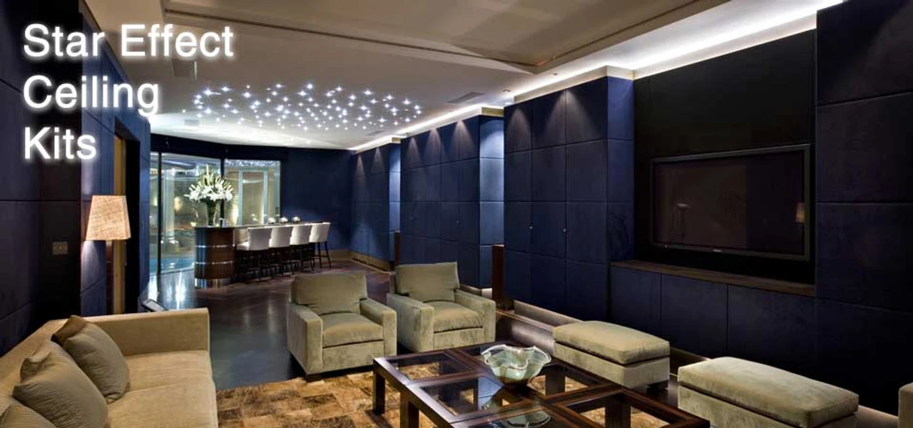 Large Fibre Optic LED Light Star Effect Ceiling Kit 2 Large Fibre Optic LED Light Star Effect Ceiling Kit - Image 2