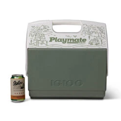 Igloo Playmate Elite Portable Cool Box - Camping Limited Edition -Jacksons Leisure Supplies igloo playmate green lunch cool box summer camping uk 02 91603.1642425366
