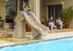 SR Smith SlideAway Portable Residential Swimming Pool Slide -Jacksons Leisure Supplies kids 78079.1561147216