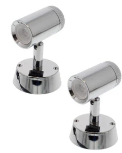 Apus 12v LED Mini Dimmer Spotlight For Caravan Or Motorhome -Jacksons Leisure Supplies led mini spot light caravan motorhome campervan two pack 82112.1589293921