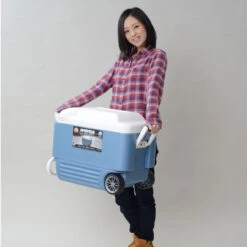 Igloo MaxCold 40 Wheeled Ice 38 Litre Cool Box -Jacksons Leisure Supplies maxcold 40 quart carry 79405.1425290287