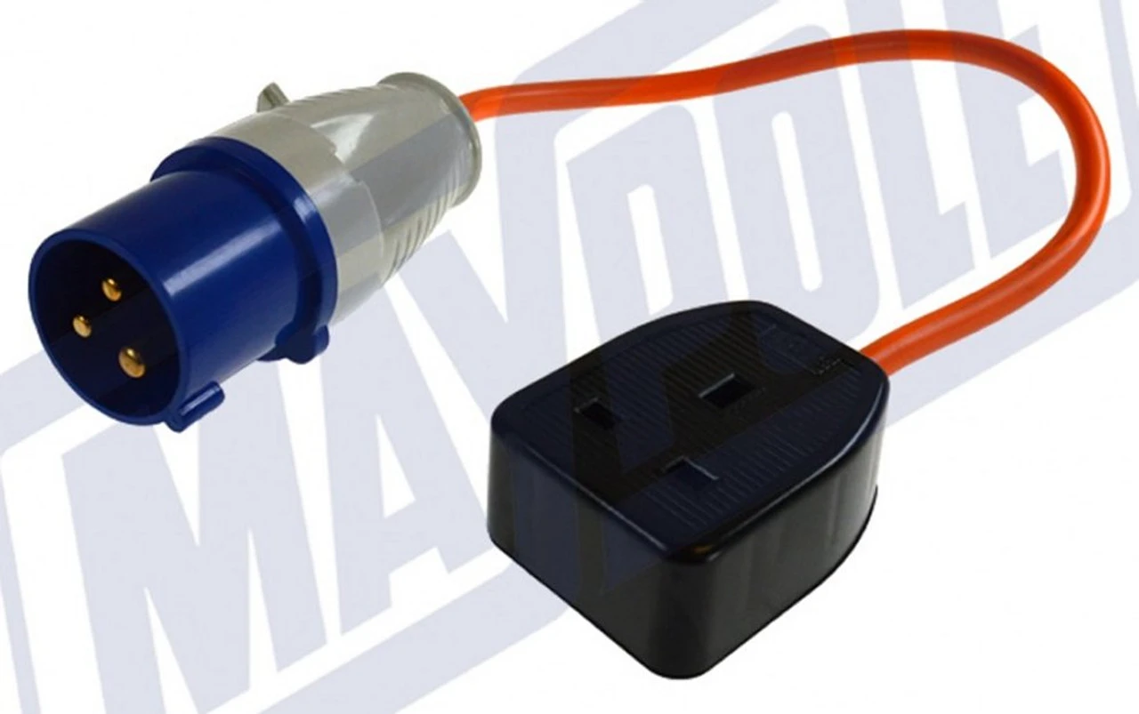 Maypole 230v UK Trailing Socket Caravan Site Mains Adapter 1 Maypole 230v UK Trailing Socket Caravan Site Mains Adapter