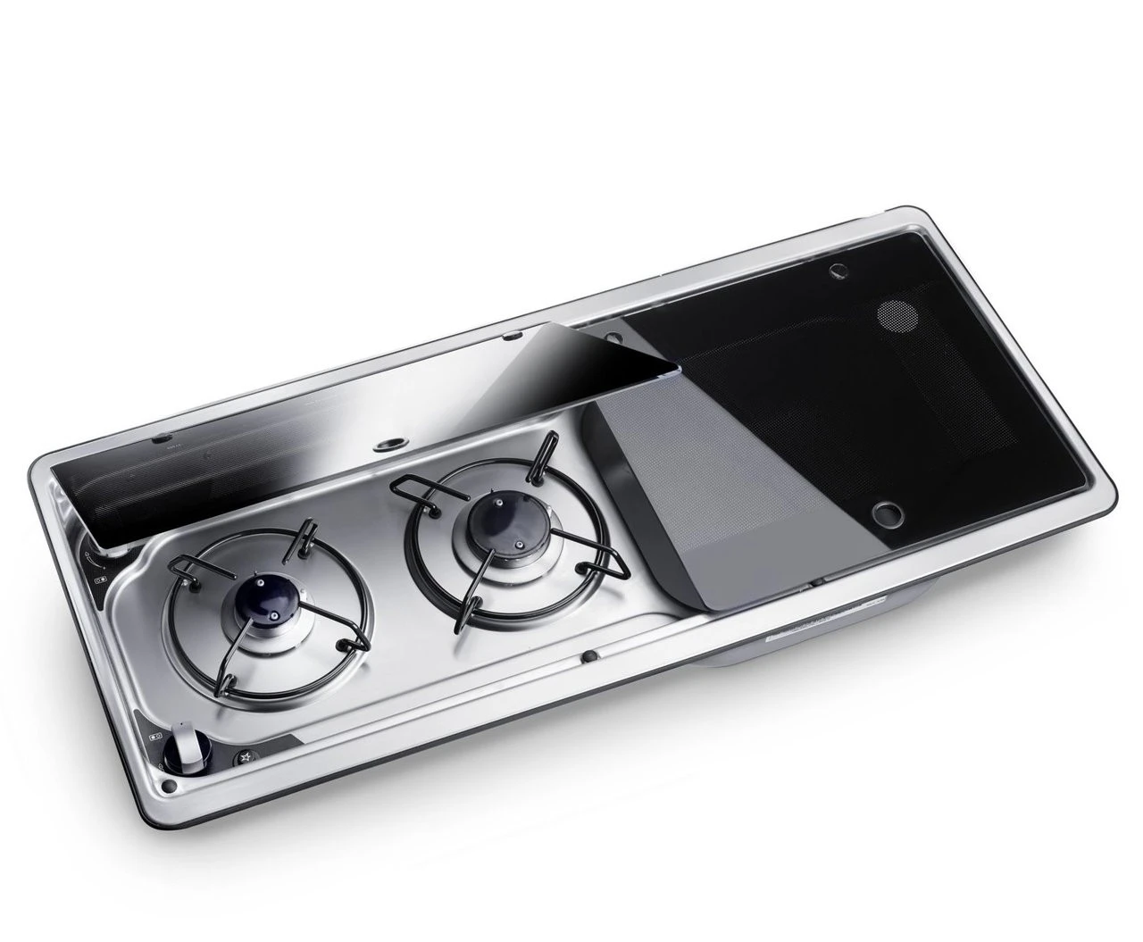 Dometic-Smev 9722 Caravan Motorhome Sink & 2 Burner Hob Combination Unit 3 Dometic-Smev 9722 Caravan Motorhome Sink & 2 Burner Hob Combination Unit - Image 3