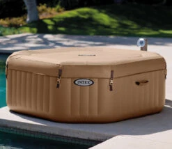 Intex Octagonal Spa Inflatable Jacuzzi Style Portable Hot Tub -Jacksons Leisure Supplies octag cover 86248.1427368026