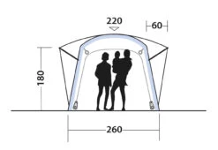 Outwell Bremburg Air Campervan Drive Away Awning -Jacksons Leisure Supplies outwell bremburg air height 66466.1634119981