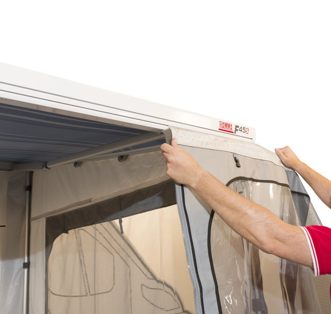 Fiamma F45 Privacy Room Motorhome Awning 7 Fiamma F45 Privacy Room Motorhome Awning - Image 7