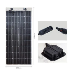 Renogy 160 Watt Flexible Solar Panels And Kits -Jacksons Leisure Supplies ren2 82516.1564133102