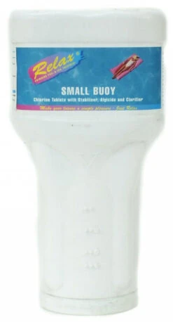 Relax Swimming Pool Multi-Function Floating Chlorine Dispenser -Jacksons Leisure Supplies small buoy 15134.1389869277