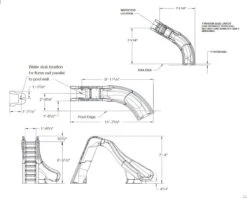SR Smith Typhoon Swimming Pool Water Flume Slide -Jacksons Leisure Supplies sr smith typhoon layout 76499.1549829854