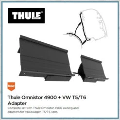 Thule Omnistor 4900 VW T5/T6 Campervan Awning And Bracket Kit 11 Thule Omnistor 4900 VW T5/T6 Campervan Awning And Bracket Kit -Jacksons Leisure Supplies t5t6 adapterbracket 90117.1553002975
