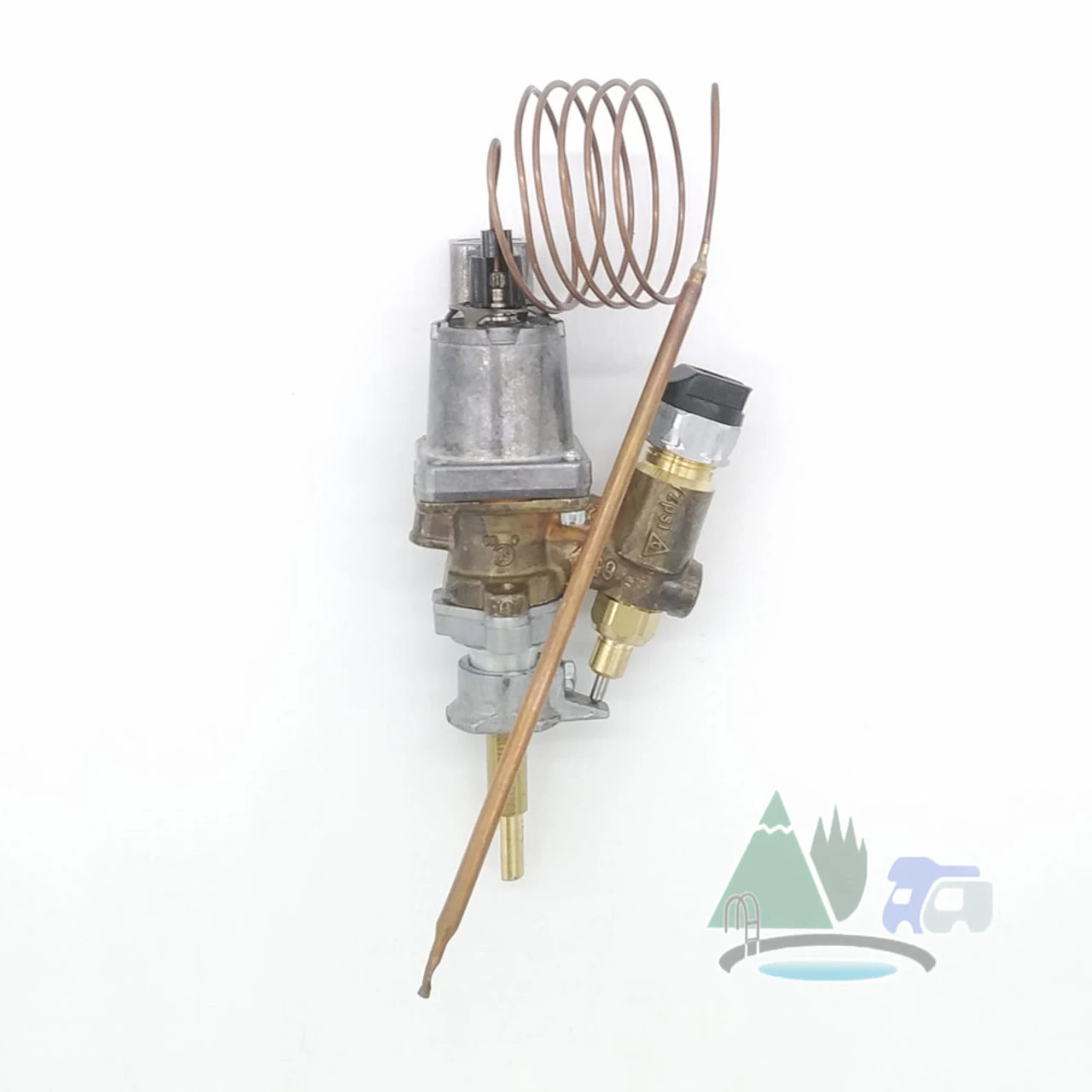 Thetford Spare - Oven Tap, Spade Type - Gas Valve Thermostat 1 Thetford Spare - Oven Tap, Spade Type - Gas Valve Thermostat