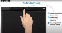 Thetford T2090 90L Caravan Motorhome Compressor Fridge (Curved Rear) -Jacksons Leisure Supplies thetford t2090 touchscreen 03024.1615292523