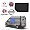 Renault Trafic Vauxhall Vivaro Fixed Glass Campervan Window - UK Passenger Side