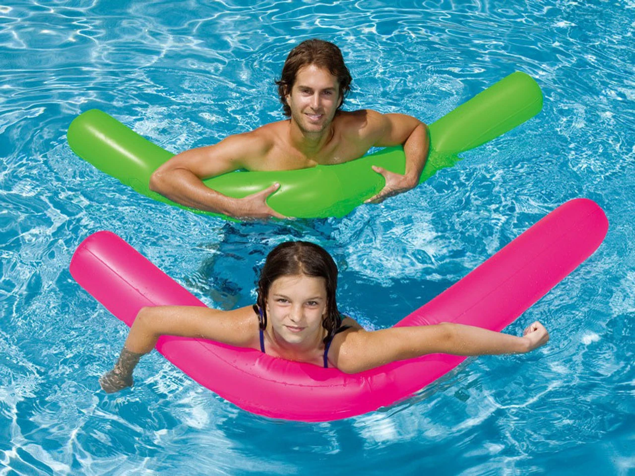 Intex Inflatable Twisty Tube Swimming Pool Floating Swim Aid 1 Intex Inflatable Twisty Tube Swimming Pool Floating Swim Aid