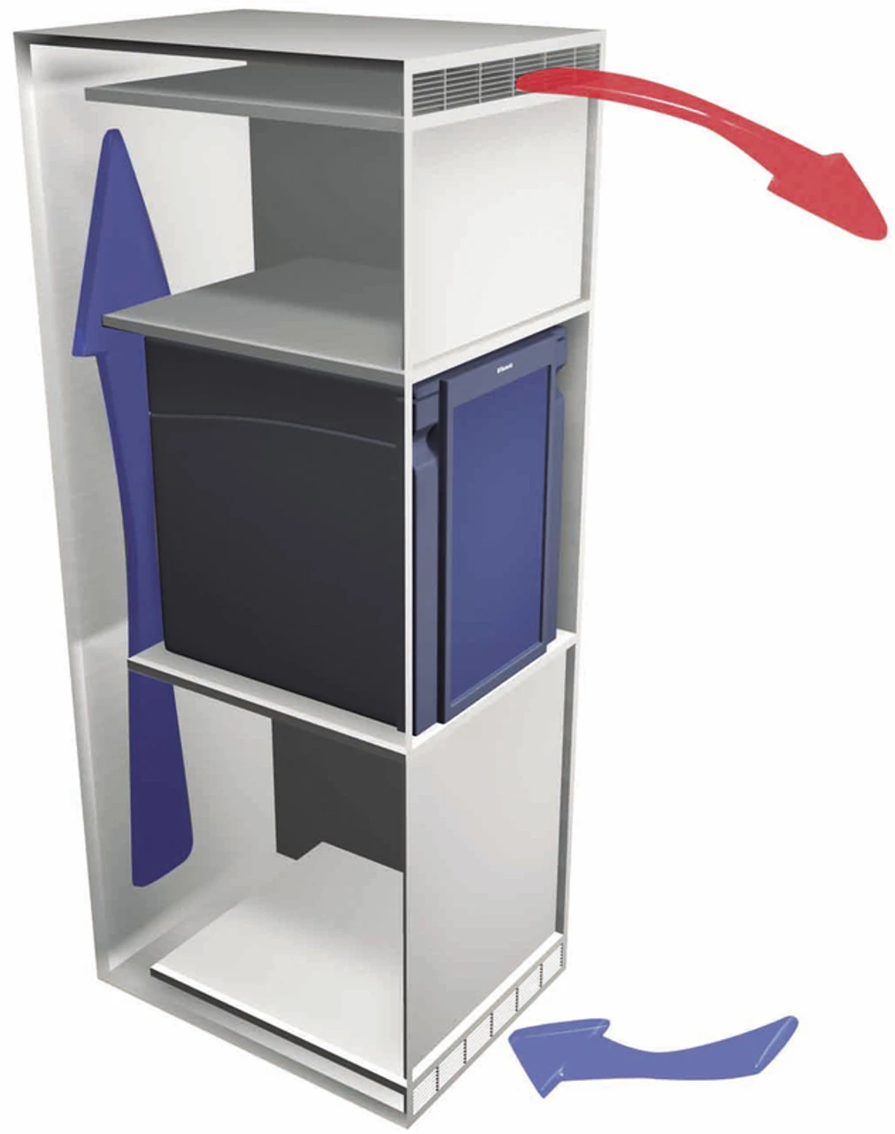 Dometic HiPro 4000 Vision Glass Door Mini Bar Fridge 5 Dometic HiPro 4000 Vision Glass Door Mini Bar Fridge - Image 5