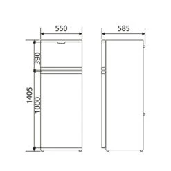 Dometic Waeco Coolmatic HDC225 Motorhome Compressor Fridge Freezer 3 Dometic Waeco Coolmatic HDC225 Motorhome Compressor Fridge Freezer -Jacksons Leisure Supplies waeco hdc 225 28016.1432844969
