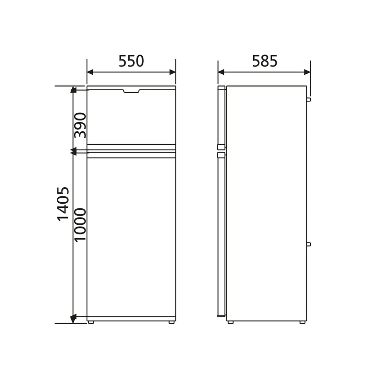Dometic Waeco Coolmatic HDC225 Motorhome Compressor Fridge Freezer 2 Dometic Waeco Coolmatic HDC225 Motorhome Compressor Fridge Freezer - Image 2