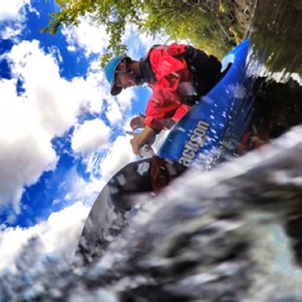 Yak Zeus Whitewater Dry Cag Jacket, Red 3 Yak Zeus Whitewater Dry Cag Jacket, Red - Image 3